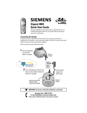 Siemens Gigaset 8800 Quick Start Manual