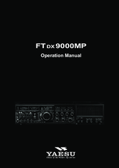 Yaesu FTDX-9000MP Operation Manual