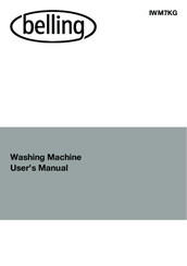 Belling IWM7KG User Manual