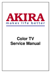 Akira CT-21CBP5CP Service Manual