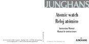 Junghans Atomic watch Instruction Manual