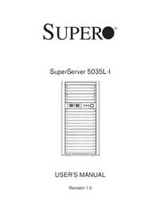 Supermicro SuperServer 5035L-I User Manual