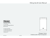 Viking Range Designer Series Use & Care Manual