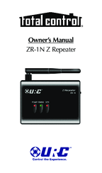 Universal Remote ZR-1N Z Owner's Manual