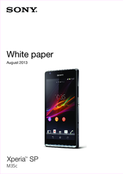 Sony Xperia SP M35c White Paper