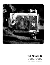 Singer 720 User Manual