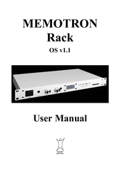 Manikin Memotron User Manual