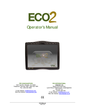 Prentke Romich Company ECO2 Operator's Manual