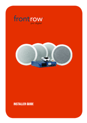FrontRow Pro Digital Installer's Manual