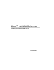 Samsung AlphaPC 164BX Technical Reference Manual