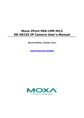 Moxa Technologies VPORT P06-1MP-M12 User Manual