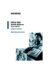 Siemens hicom 150 H optiset E standard Operating Instructions Manual