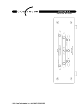 Continuum UNISON 3.3 Owner's Manual