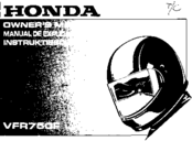 Honda VRF750F Owner's Manual