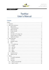 CompeGPS TwoNav User Manual