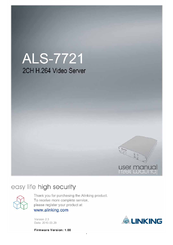 Alinking ALS-7721 User Manual