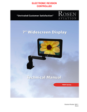 Rosen Aviation 7004-363 Technical Manual