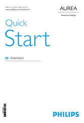 Philips Aurea Quick Start Manual