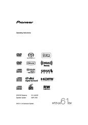 Pioneer HTZ-LX61DV Operating Instructions Manual