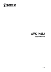 Stardom MR2-WB3 User Manual