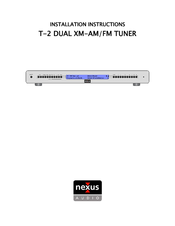 Nexus T-2 Installation Instructions Manual