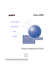 Symbol Series 6800 Product Reference Manual