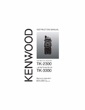 Kenwood TK-2300 Instruction Manual