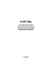 DFI 915P-TAL User Manual