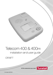 Tunstall Telecom 400 Installation And User Manual