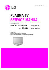 LG 42PC5R-ZB Service Manual