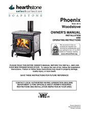 HearthStone Phoenix 8612 Owner's Manual