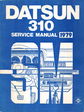 Datsun 310 N10 Series 1979 Service Manual