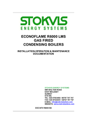 Stokvis Energy Systems ECONOFLAME R6000 LMS Installation & Operation Manual