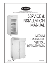 Carrier T80MGPR-4.1 Service & Installation Manual