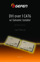 Gefen EXT-DVI-1CAT6-GI User Manual