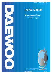 Daewoo KOC-910K0S01 Service Manual