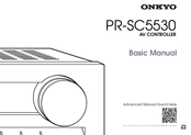 Onkyo PR-SC5530 Basic Manual