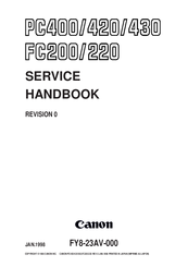 Canon FC220 Service Handbook