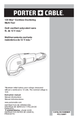 Porter-Cable PCL120MT Instruction Manual
