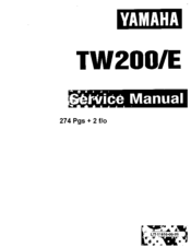 Yamaha TW200 Service Manual