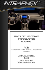 Intraphex TD-cadicue2013-V2 Installation Manual