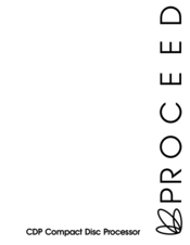 PROCEED CDP Manual