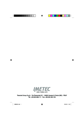 Imetec 76131 Operating Instructions Manual