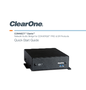 ClearOne CONNECT Dante Quick Start Manual