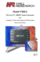 HR VHD-2 User Manual
