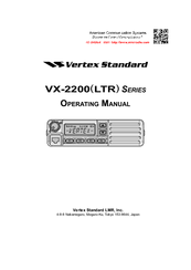 Verterx Standard VX-2200 Operating Manual