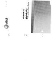 AT&T Unix 3B/1 Hardware Installation Manual