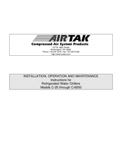 airtak C-25 Installation, Operation And Maintenance Instructions