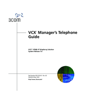 3Com VCX 3103 Telephone Manual