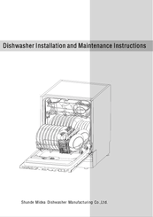 Midea WQP8-B9252 Installation And Maintenance Instructions Manual